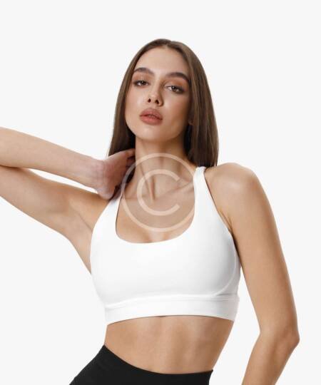 White sports top